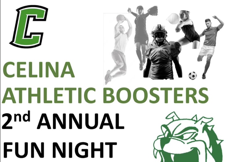 Celina Athletic Boosters Annual Fun Night graphic